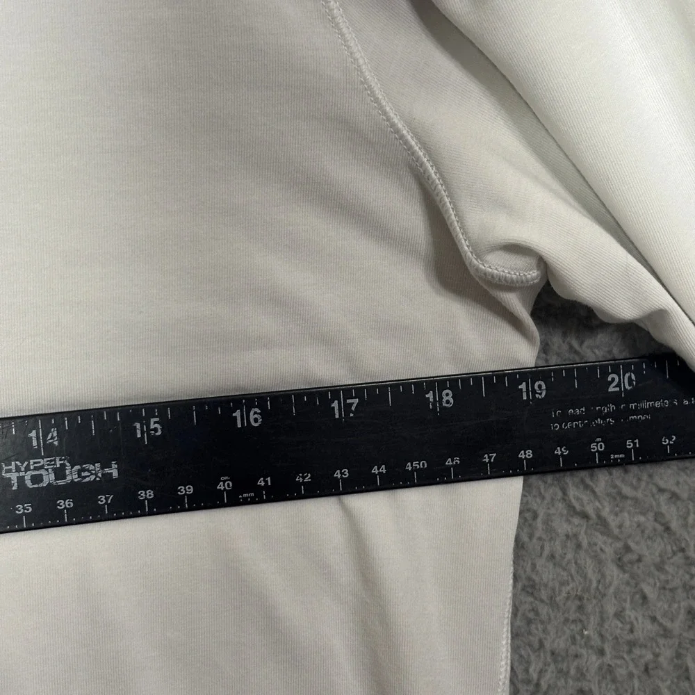 Lululemon Vitasea Pima Cotton Long Sleeve Crewneck Top White Size M